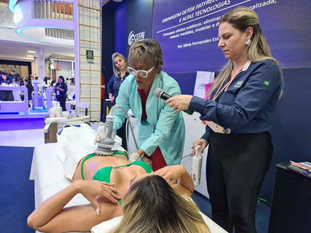 Demonstração do Modellata da IBRAMED na Beauty Fair